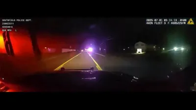 Tire Thief Crashes Into Cops, Jumps in Pond to Escape &mdash; Gets Caught Soaked and Busted. 