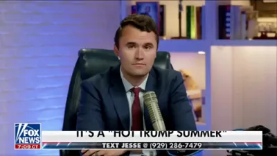 Charlie Kirk: Trump Aiming for Trifecta of Ending Wars in Second Term. 