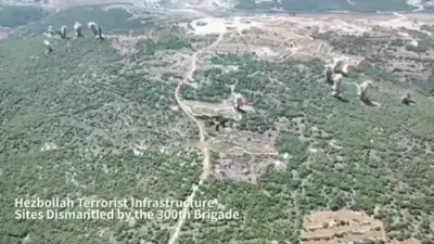 Israel Dismantles Hezbollah Weapons Sites and Terror Infrastructure in Southern Lebanon. 