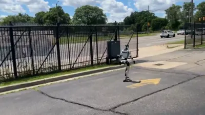 Humanoid Robot Spotted Casually Strolling Detroit Street &mdash; Is This the Future of Everyday AI?