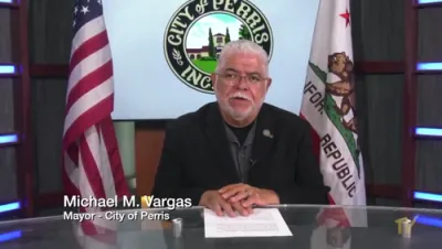 Perris Mayor Urges Residents to Stay Inside Amid ICE Operations: Don't Open the Door. 