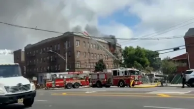 Brooklyn Apartment Fire Injures Firefighter and 3 Civilians. 