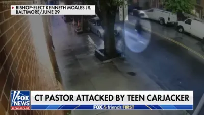 WATCH: Pastor Tackles Teen Carjacker in Shocking Baltimore Footage. 