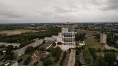 Massive Tower Demolished in Northern France for Redevelopment. 