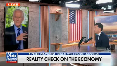 Peter Navarro: &ldquo;Economy Outperforming Wall Street Expectations Across the Board."