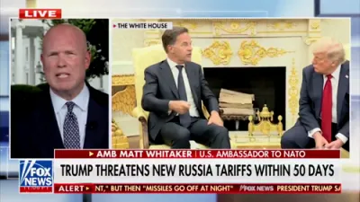 U.S. Ambassador to NATO: "European Taxpayers Now Carry the Burden of Europe's Defense."