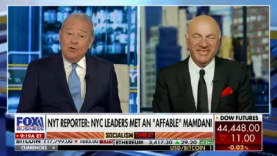Kevin O'Leary Warns Against Doing Business in NYC if Mamdani Wins.