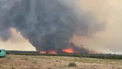 Massive 'Firenado' Swirls Over Utah Wildfire in Jaw-Dropping Scene. 