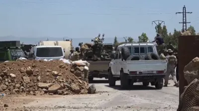 Syrian Military Reinforcements Deployed to Sweida Following Deadly Sectarian Clashes. 