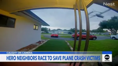 Hero Neighbors Rush to Save Victims of Florida Plane Crash.