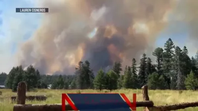 Historic Lodge at Grand Canyon's North Rim Destroyed by Raging Wildfires. 