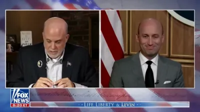 Stephen Miller: &ldquo;We're Witnessing a Secessionist Movement in Real Time" Over ICE Resistance. 