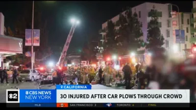 30 Injured After Car Plows Into Crowd Outside LA Club.