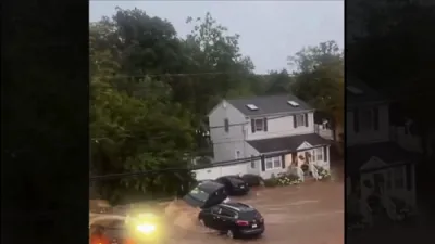Last Night, Major Flooding Hits New Jersey Turnpike, Causing Massive Delays. 