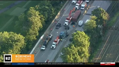 Tractor-Trailer Crash Sparks Major Delays on New England Thruway. 