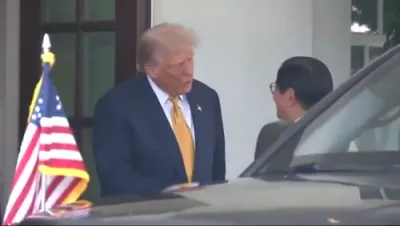 President Trump Welcomes Philippine Leader Marcos Jr. to the White House. 