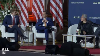 Nvidia CEO Jensen Huang: &ldquo;President Trump Is America's Unique Advantage in the AI Race."