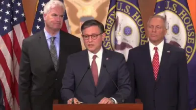 Speaker Johnson Says GOP Advancing America First Mandate. 