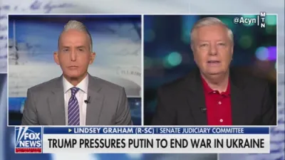 Senator Lindsey Graham Threatens Tariffs on Nations Buying Cheap Russian Oil
