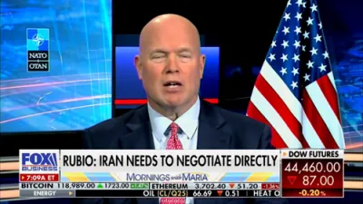 U.S. Ambassador to NATO: Trump's Iran Policy Leaves Door Open for Peace Talks. 