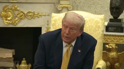 Trump Slams Democrats Over Border and Claims Zero Crossings in June. 