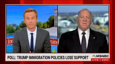Tom Homan: "Majority in ICE Custody Are Criminals, Not Victims"
