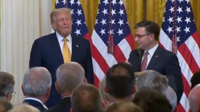 Speaker Mike Johnson Praises Trump's Leadership: 'America First Is Now the Law of the Land'