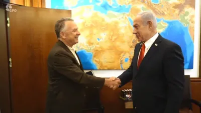U.S. Envoy Steve Witkoff Meets Netanyahu Amid Escalating Regional Tensions. 