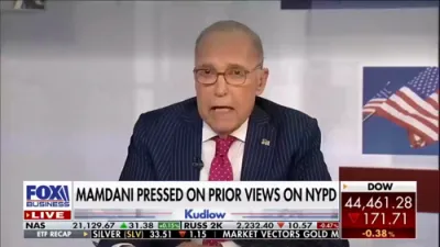 Larry Kudlow: Mamdani Tanked the Market with Radical Policies. 