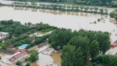 Over 30 Dead as Torrential Rains Trigger Landslides in Northern China.