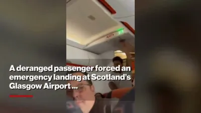 Heroic Passengers Subdue Man Screaming "Death to Trump" After Bomb Threat. 