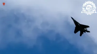 Ukrainian MiG-29 Strike Targets Russian Forces Near Southeastern Frontline. 