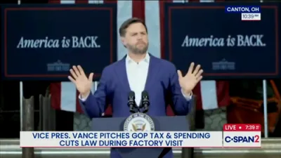 Vice President JD Vance: &ldquo;We're Rewarding American Workers, Not Foreign Ones."
