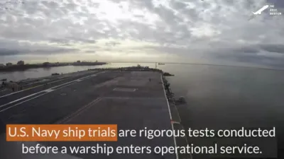 US Detonates 20-Ton Underwater Bomb Near $13 Billion Aircraft Carrier in Major Test. 