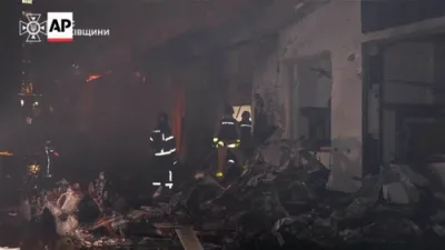 Ukraine's Second Largest City Kharkiv Comes Under Russian Drone Attack. 