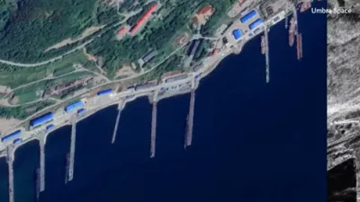 Satellite Images Reveal Tsunami Damage at Russian Nuclear Submarine Base