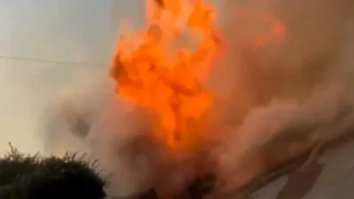 Southern France Wildfire Burns Area Larger Than Paris. 