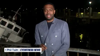 Boat Sinks at Brooklyn Pier with 11 Aboard. 