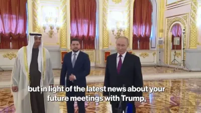 Putin: Meeting With Zelensky 'Quite Far Off,' Despite Trump's Mediation Efforts. 