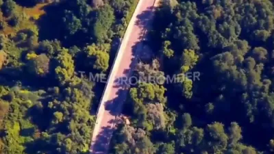 Ukrainian Saboteurs Destroy Bridge in Western Russia Using Drone.