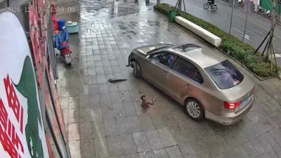 Hidden Hydrant Turns Street Into Crash Zone. 