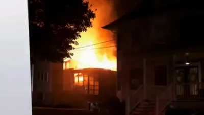 BREAKING NEWS: Fire Destroys Synagogue in New Jersey. 