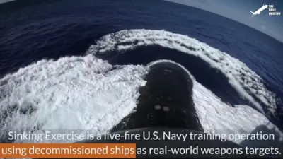 US Navy Blasts Own Warship in Drill. 