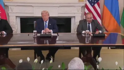 Pashinyan Credits Trump for Historic Breakthrough.