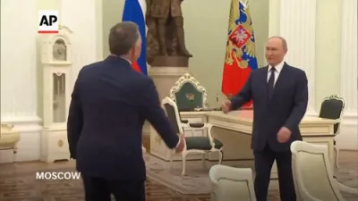 Putin Meets with Trump Envoy Steve Witkoff. 
