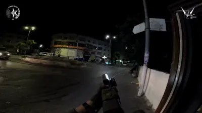 WATCH: Israeli Forces Arrest Two Armed Suspects Planning Terror Cell in West Bank. 