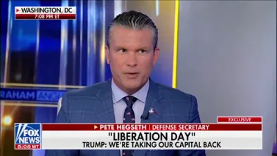 Hegseth Vows Full Defense Support for D.C..