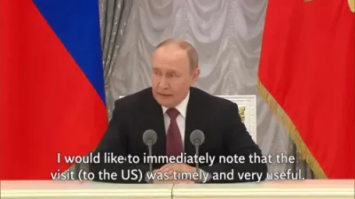 Putin and Trump Hold 'Frank' Talks on Ukraine Peace.