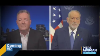 Mike Huckabee's Stance on Gaza in the Piers Morgan Show.