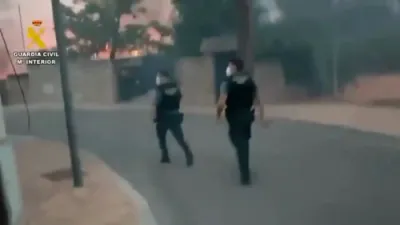 Madrid Wildfire Forces Mass Evacuations.